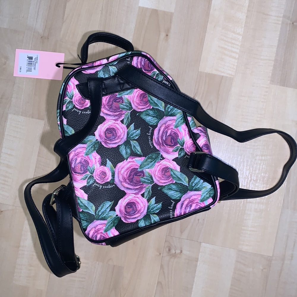 HOST β
π₯³ JUICY COUTURE MOODY GARDEN Blk Whole Lotta Love - Picture 7 of 13